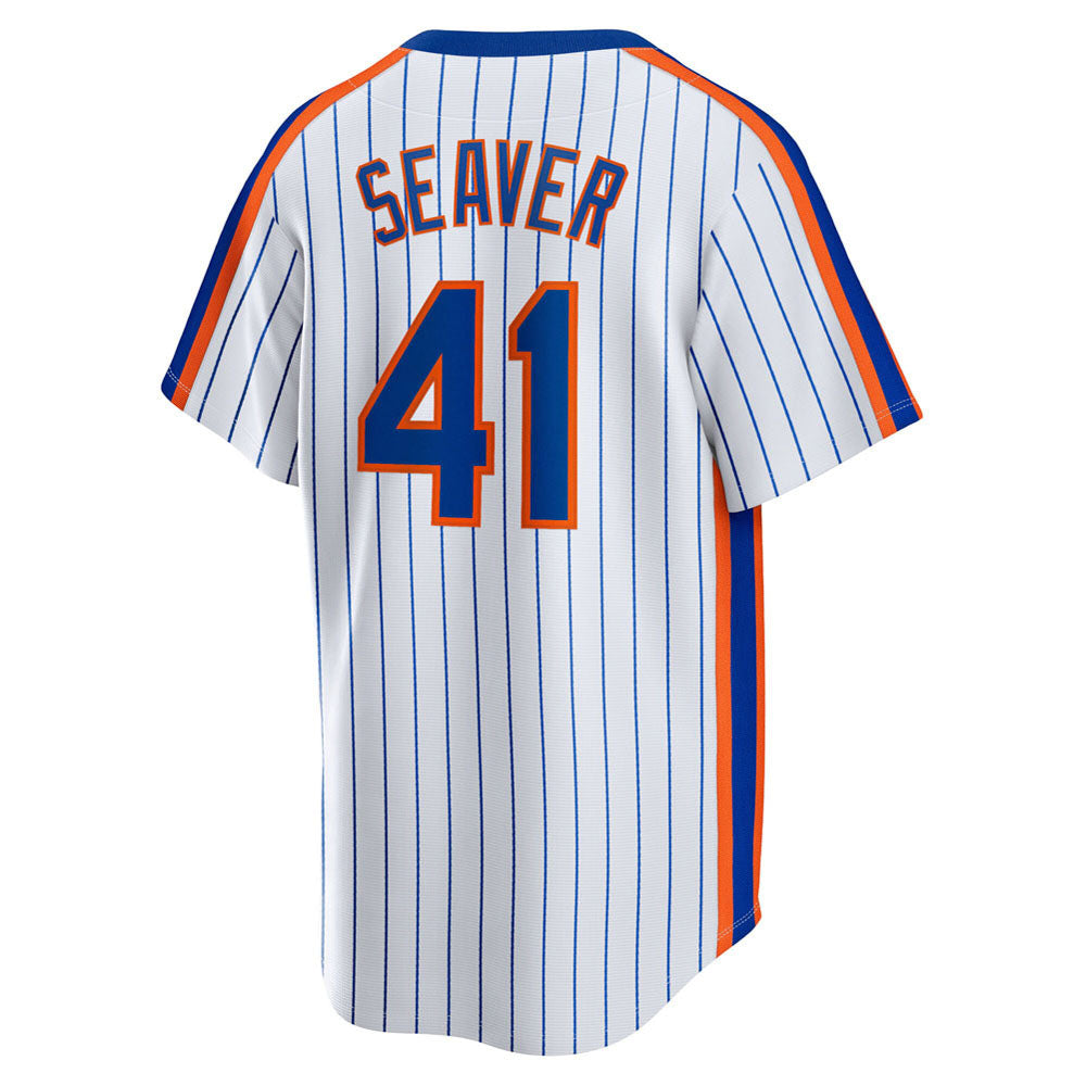 Men's New York Mets Tom Seaver Home Cooperstown Collection Player Jersey - White
