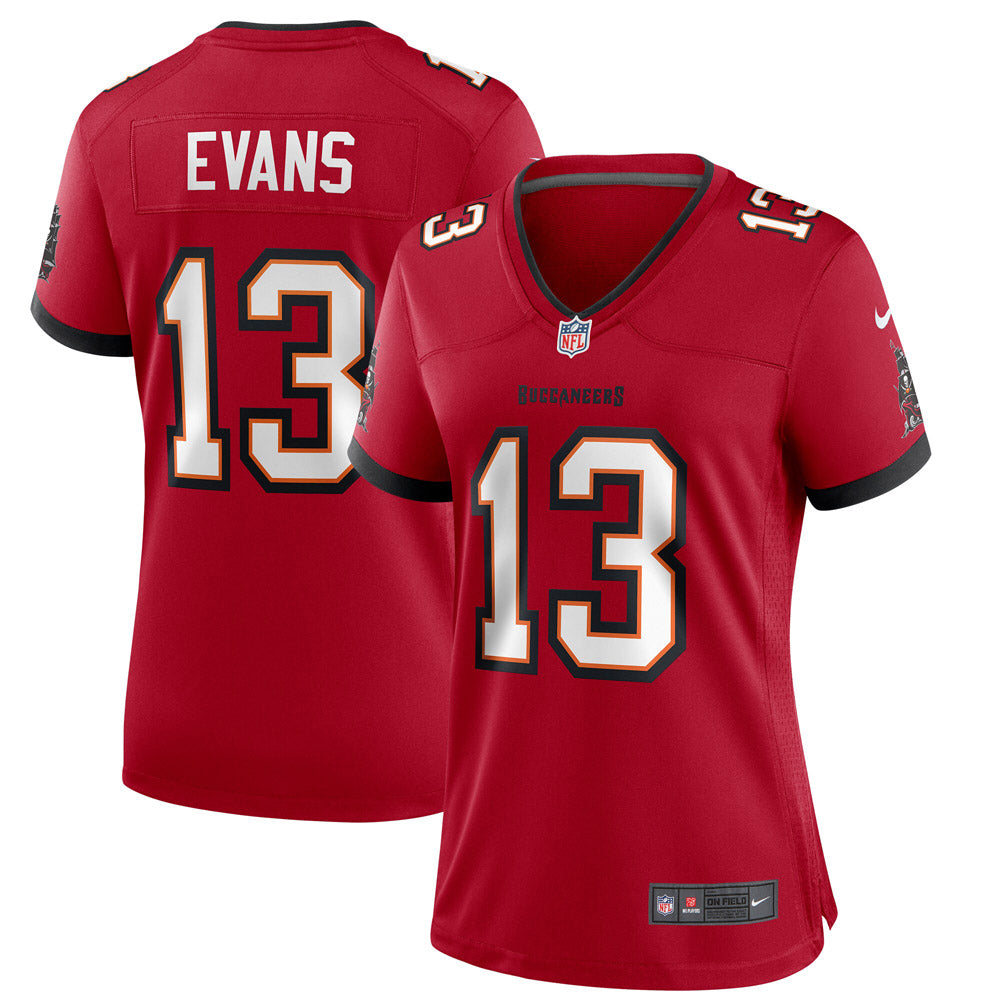 Women's Tampa Bay Buccaneers Mike Evans Game Player Jersey Red